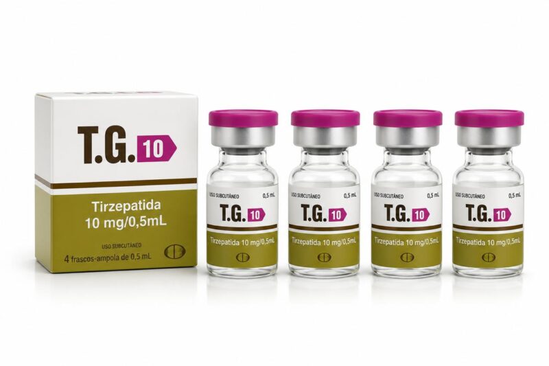 TG 10mg - 4 ampolas